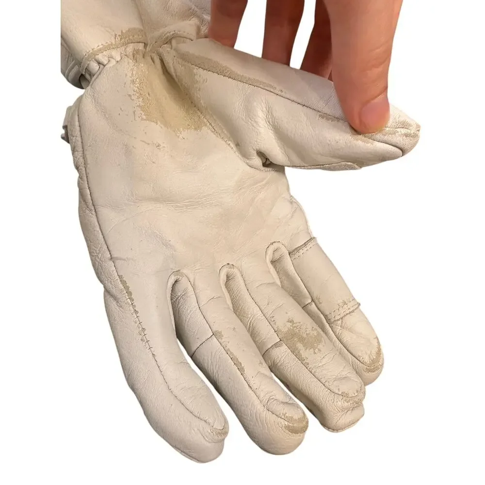 Whitespace Leather Riding Gloves Insulated Ski Snowboarding Retro Winter S